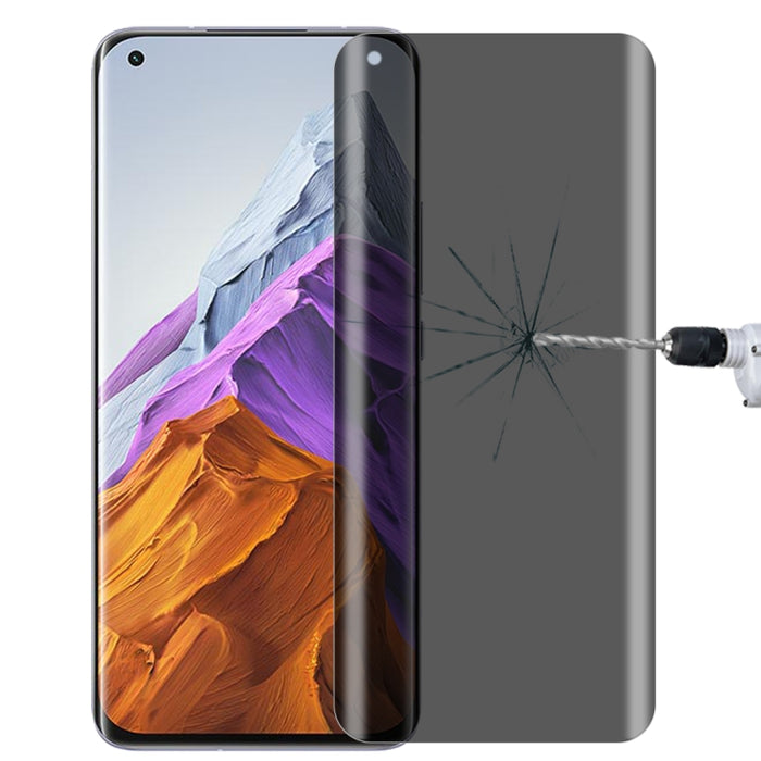 Película de vidrio de privacidad de superficie curvada 3D de dureza superficial 9H de 0,3 mm, For vivo X50 Pro (1 PCS), For OnePlus 8 Pro (1 PCS), For Meizu 18 Pro / 18s Pro (1 PCS), For Xiaomi Mi 11 (1 PCS), For OPPO Reno5 Pro 5G (1 PCS)              ...