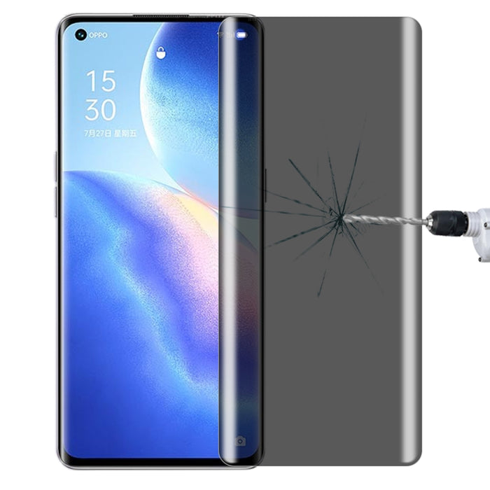 Película de vidrio de privacidad de superficie curvada 3D de dureza superficial 9H de 0,3 mm, For vivo X50 Pro (1 PCS), For OnePlus 8 Pro (1 PCS), For Meizu 18 Pro / 18s Pro (1 PCS), For Xiaomi Mi 11 (1 PCS), For OPPO Reno5 Pro 5G (1 PCS)              ...