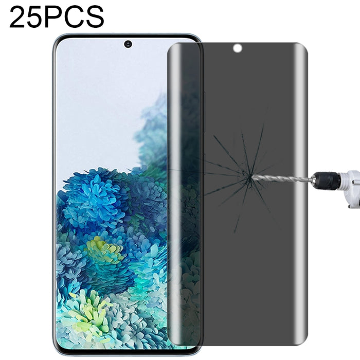 25 PCS 0.3mm 9H Dureza de superficie 3D Película de vidrio de privacidad de superficie curvada, For OPPO Reno5 Pro 5G (25 PCS), For Meizu 18 Pro / 18s Pro (25 PCS), For vivo X50 Pro (25 PCS), For OnePlus 8 Pro (25 PCS), For Xiaomi Mi 11 (25 PCS)       ...