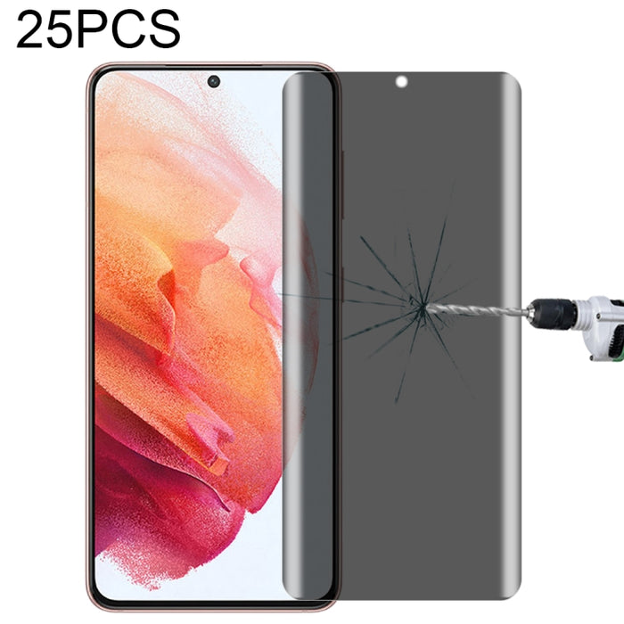 25 PCS 0.3mm 9H Dureza de superficie 3D Película de vidrio de privacidad de superficie curvada, For OPPO Reno5 Pro 5G (25 PCS), For Meizu 18 Pro / 18s Pro (25 PCS), For vivo X50 Pro (25 PCS), For OnePlus 8 Pro (25 PCS), For Xiaomi Mi 11 (25 PCS)       ...
