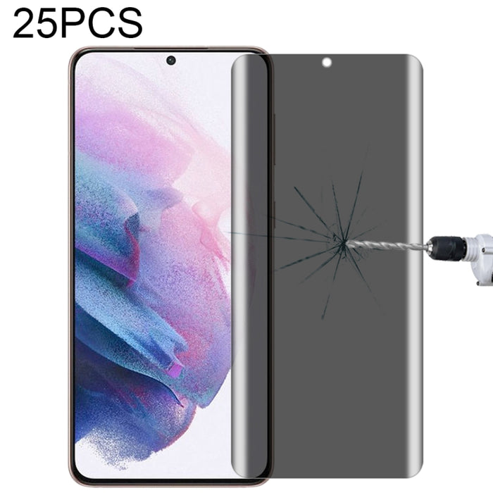 25 PCS 0.3mm 9H Dureza de superficie 3D Película de vidrio de privacidad de superficie curvada, For OPPO Reno5 Pro 5G (25 PCS), For Meizu 18 Pro / 18s Pro (25 PCS), For vivo X50 Pro (25 PCS), For OnePlus 8 Pro (25 PCS), For Xiaomi Mi 11 (25 PCS)       ...