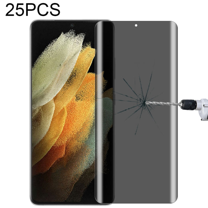 25 PCS 0.3mm 9H Dureza de superficie 3D Película de vidrio de privacidad de superficie curvada, For OPPO Reno5 Pro 5G (25 PCS), For Meizu 18 Pro / 18s Pro (25 PCS), For vivo X50 Pro (25 PCS), For OnePlus 8 Pro (25 PCS), For Xiaomi Mi 11 (25 PCS)       ...