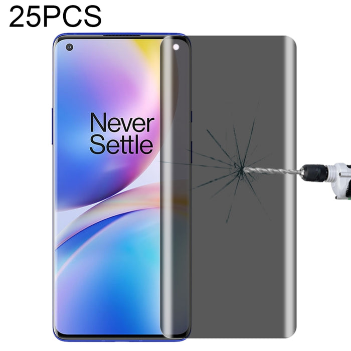 25 PCS 0.3mm 9H Dureza de superficie 3D Película de vidrio de privacidad de superficie curvada, For OPPO Reno5 Pro 5G (25 PCS), For Meizu 18 Pro / 18s Pro (25 PCS), For vivo X50 Pro (25 PCS), For OnePlus 8 Pro (25 PCS), For Xiaomi Mi 11 (25 PCS)       ...
