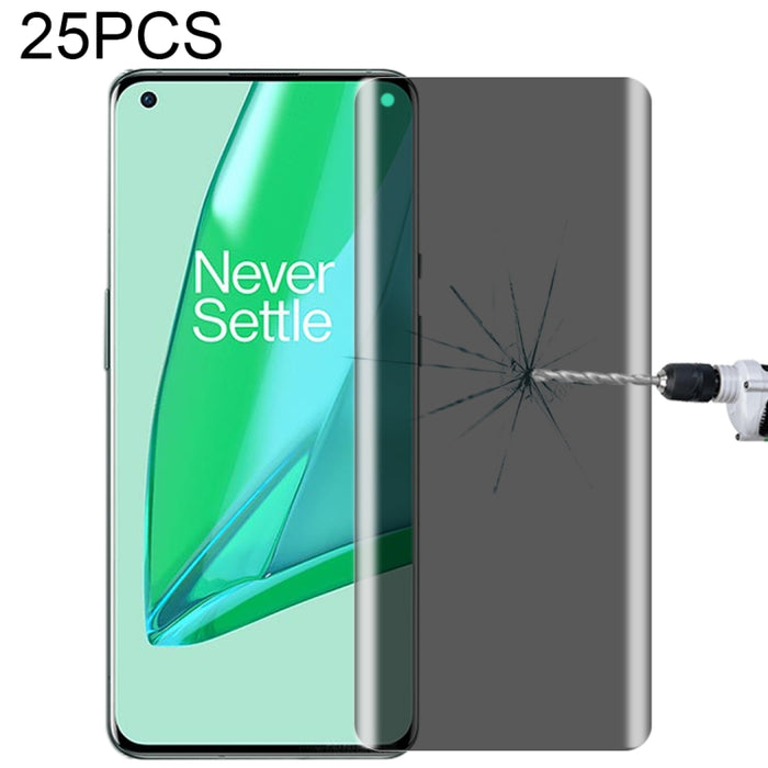 25 PCS 0.3mm 9H Dureza de superficie 3D Película de vidrio de privacidad de superficie curvada, For OPPO Reno5 Pro 5G (25 PCS), For Meizu 18 Pro / 18s Pro (25 PCS), For vivo X50 Pro (25 PCS), For OnePlus 8 Pro (25 PCS), For Xiaomi Mi 11 (25 PCS)       ...