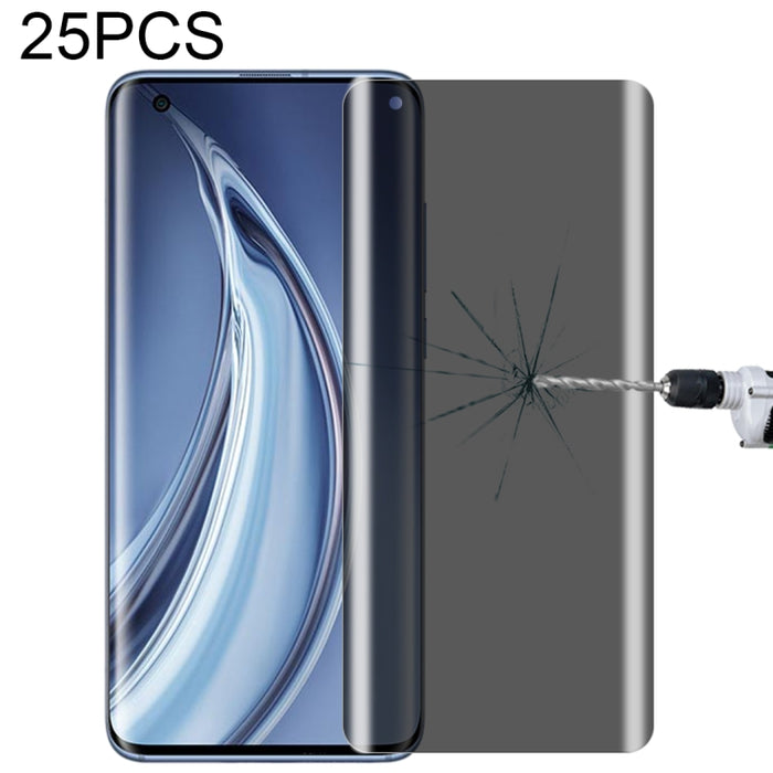 25 PCS 0.3mm 9H Dureza de superficie 3D Película de vidrio de privacidad de superficie curvada, For OPPO Reno5 Pro 5G (25 PCS), For Meizu 18 Pro / 18s Pro (25 PCS), For vivo X50 Pro (25 PCS), For OnePlus 8 Pro (25 PCS), For Xiaomi Mi 11 (25 PCS)       ...