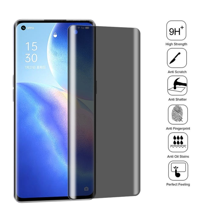25 PCS 0.3mm 9H Dureza de superficie 3D Película de vidrio de privacidad de superficie curvada, For OPPO Reno5 Pro 5G (25 PCS), For Meizu 18 Pro / 18s Pro (25 PCS), For vivo X50 Pro (25 PCS), For OnePlus 8 Pro (25 PCS), For Xiaomi Mi 11 (25 PCS)       ...