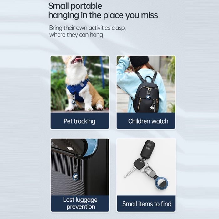 Funda protectora a prueba de golpes de aleación de aluminio para AirTag