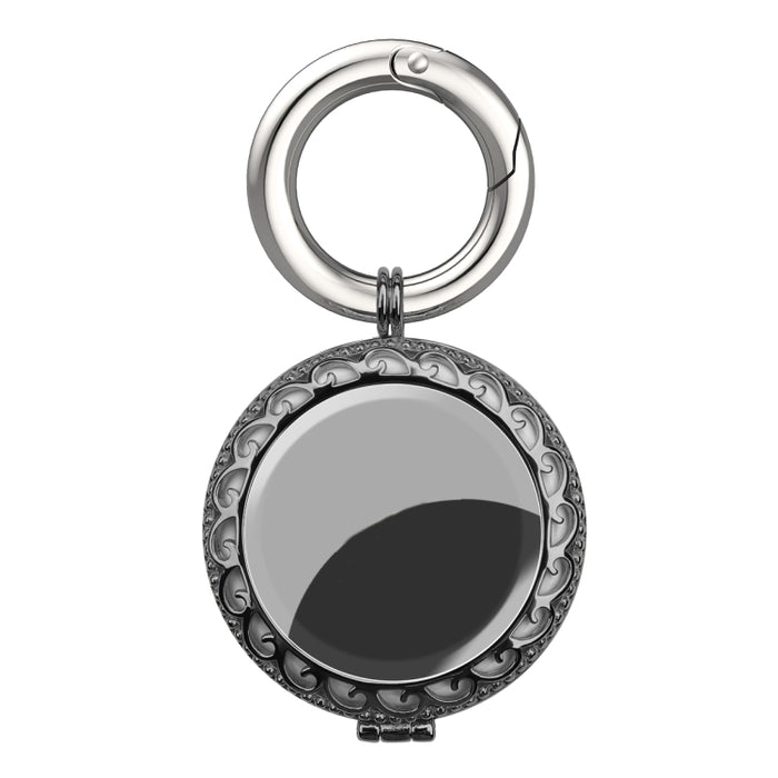 Funda protectora a prueba de golpes estilo joyería de cobre con lazo de gancho para llavero
