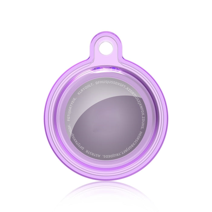 Estuche protector a prueba de golpes de cristal transparente todo incluido con lazo de gancho para llavero