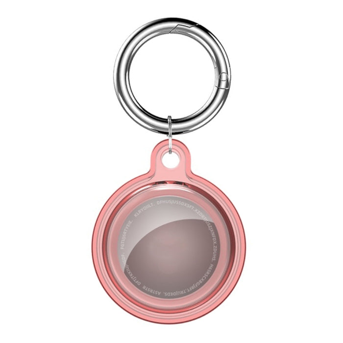 Estuche protector a prueba de golpes de cristal transparente todo incluido con lazo de gancho para llavero