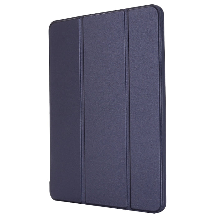 Funda de cuero con tapa horizontal de TPU con soporte de tres pliegues para iPad Pro 11 (2021) / (2020)