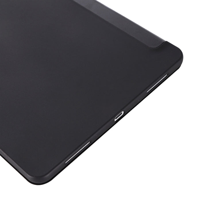 Funda de cuero con tapa horizontal de TPU con soporte de tres pliegues para iPad Pro 11 (2021) / (2020)