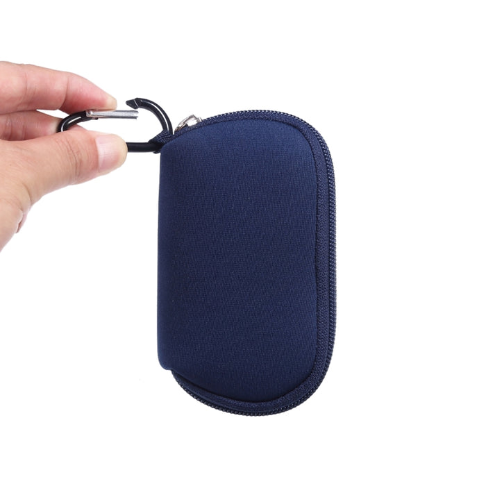 Mini bolsa protectora de auriculares de nailon resistente al agua elástica para AirPods Pro, con gancho
