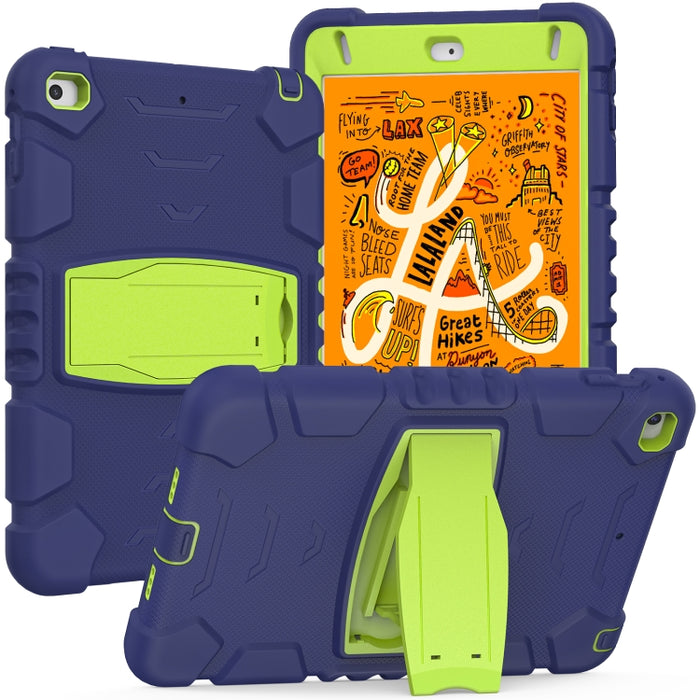 Marco de pantalla de protección de 3 capas + PC + Estuche combinado de silicona a prueba de golpes con soporte, For iPad mini 5 / 4, For Samsung Galaxy Tab S5e T720
