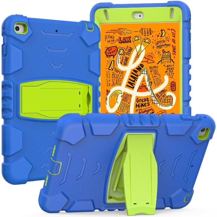Marco de pantalla de protección de 3 capas + PC + Estuche combinado de silicona a prueba de golpes con soporte, For iPad mini 5 / 4, For Samsung Galaxy Tab S5e T720