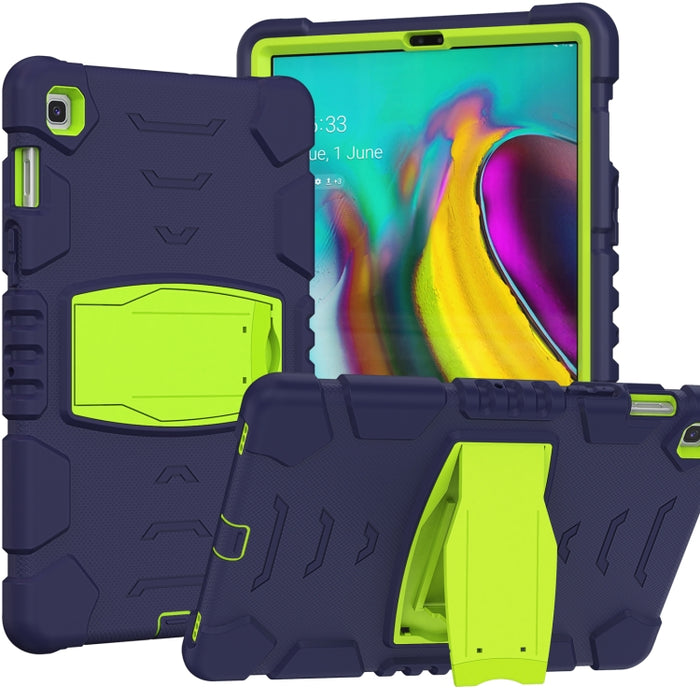 Marco de pantalla de protección de 3 capas + PC + Estuche combinado de silicona a prueba de golpes con soporte, For iPad mini 5 / 4, For Samsung Galaxy Tab S5e T720