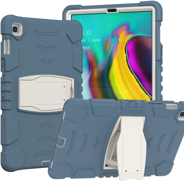 Marco de pantalla de protección de 3 capas + PC + Estuche combinado de silicona a prueba de golpes con soporte, For iPad mini 5 / 4, For Samsung Galaxy Tab S5e T720