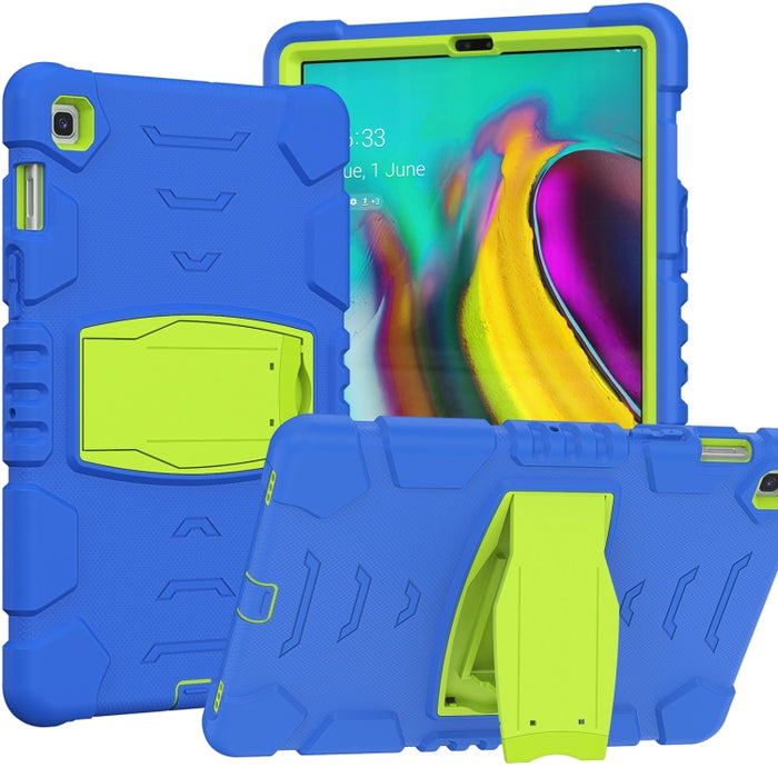 Marco de pantalla de protección de 3 capas + PC + Estuche combinado de silicona a prueba de golpes con soporte, For iPad mini 5 / 4, For Samsung Galaxy Tab S5e T720