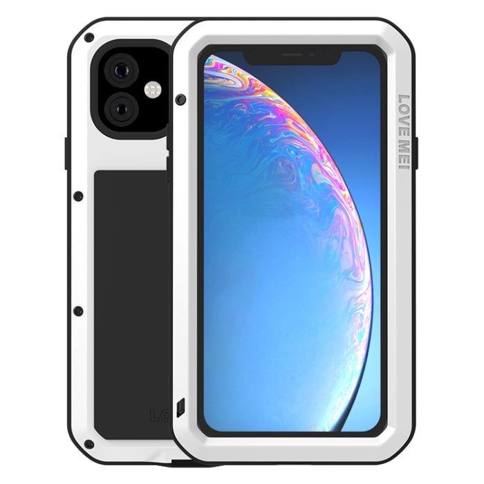 LOVE MEI Metal a prueba de golpes impermeable a prueba de polvo funda protectora, For iPhone 11, For iPhone 11 Pro, For iPhone 11 Pro Max