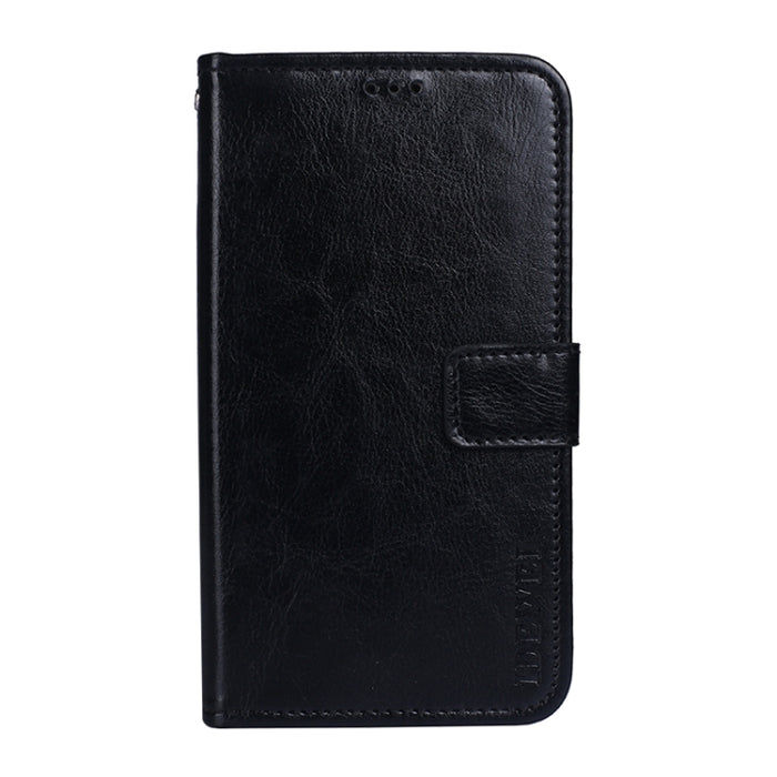 idewei Crazy Horse Texture Horizontal Flip Funda de cuero con soporte y ranuras para tarjetas y billetera, For Honor X20 SE, For Nokia X10 / X20