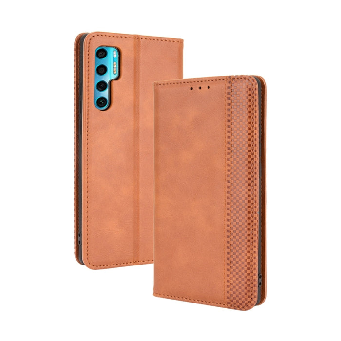 Hebilla magnética Retro Crazy Horse Texture Funda de cuero con tapa horizontal con soporte y ranuras para tarjetas y marco de fotos, For Motorola Moto G60 / Moto G40 Fusion, For OPPO Realme C11 2021 / Realme C20 / Realme C20a, For OPPO Reno5 A         ...
