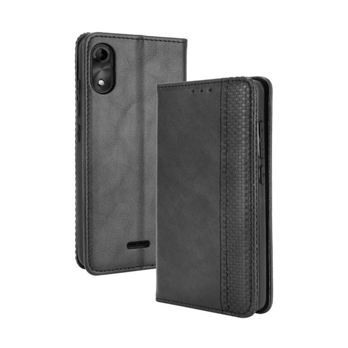 Hebilla magnética Retro Crazy Horse Texture Funda de cuero con tapa horizontal con soporte y ranuras para tarjetas y marco de fotos, For Motorola Moto G60 / Moto G40 Fusion, For OPPO Realme C11 2021 / Realme C20 / Realme C20a, For OPPO Reno5 A         ...