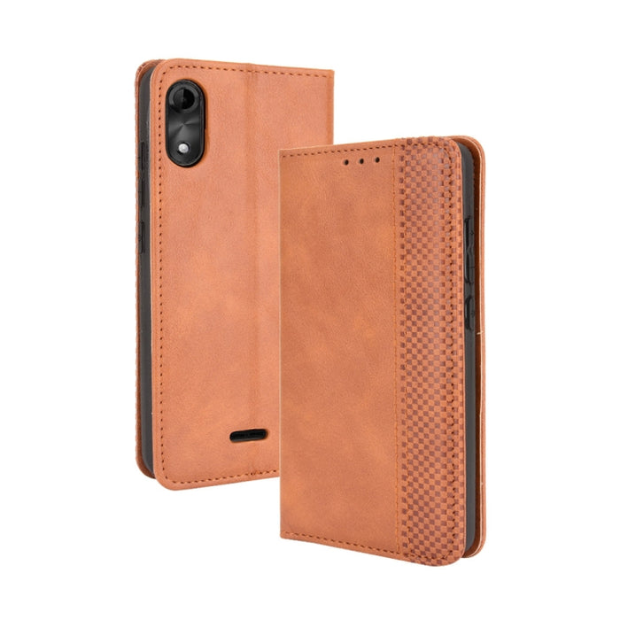 Hebilla magnética Retro Crazy Horse Texture Funda de cuero con tapa horizontal con soporte y ranuras para tarjetas y marco de fotos, For Motorola Moto G60 / Moto G40 Fusion, For OPPO Realme C11 2021 / Realme C20 / Realme C20a, For OPPO Reno5 A         ...