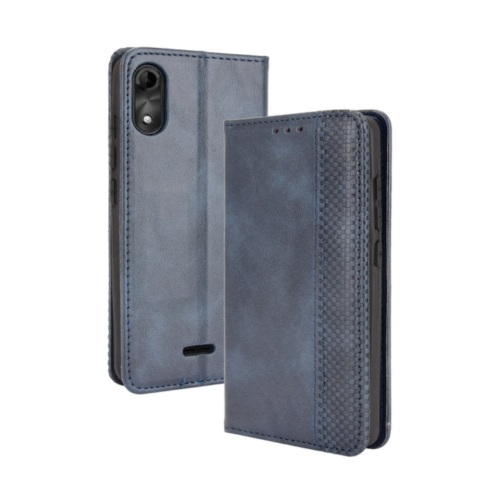 Hebilla magnética Retro Crazy Horse Texture Funda de cuero con tapa horizontal con soporte y ranuras para tarjetas y marco de fotos, For Motorola Moto G60 / Moto G40 Fusion, For OPPO Realme C11 2021 / Realme C20 / Realme C20a, For OPPO Reno5 A         ...