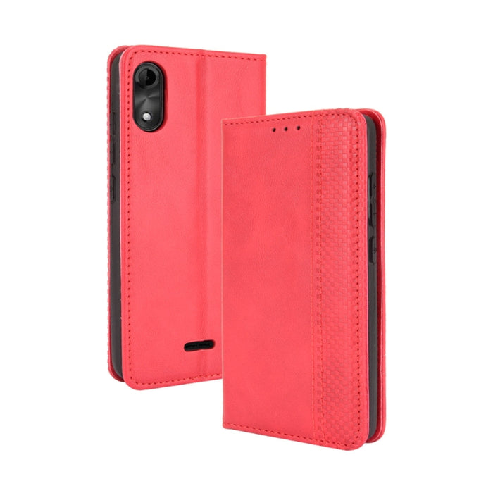 Hebilla magnética Retro Crazy Horse Texture Funda de cuero con tapa horizontal con soporte y ranuras para tarjetas y marco de fotos, For Motorola Moto G60 / Moto G40 Fusion, For OPPO Realme C11 2021 / Realme C20 / Realme C20a, For OPPO Reno5 A         ...
