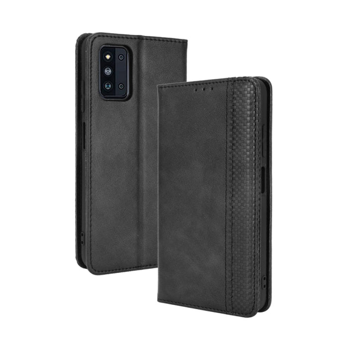 Hebilla magnética Retro Crazy Horse Texture Funda de cuero con tapa horizontal con soporte y ranuras para tarjetas y marco de fotos, For Motorola Moto G60 / Moto G40 Fusion, For OPPO Realme C11 2021 / Realme C20 / Realme C20a, For OPPO Reno5 A         ...