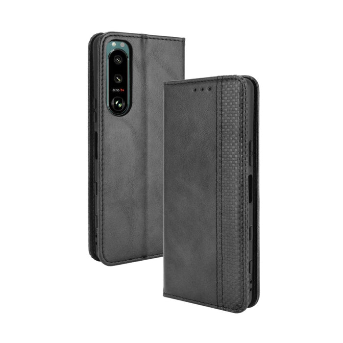 Hebilla magnética Retro Crazy Horse Texture Funda de cuero con tapa horizontal con soporte y ranuras para tarjetas y marco de fotos, For Motorola Moto G60 / Moto G40 Fusion, For OPPO Realme C11 2021 / Realme C20 / Realme C20a, For OPPO Reno5 A         ...