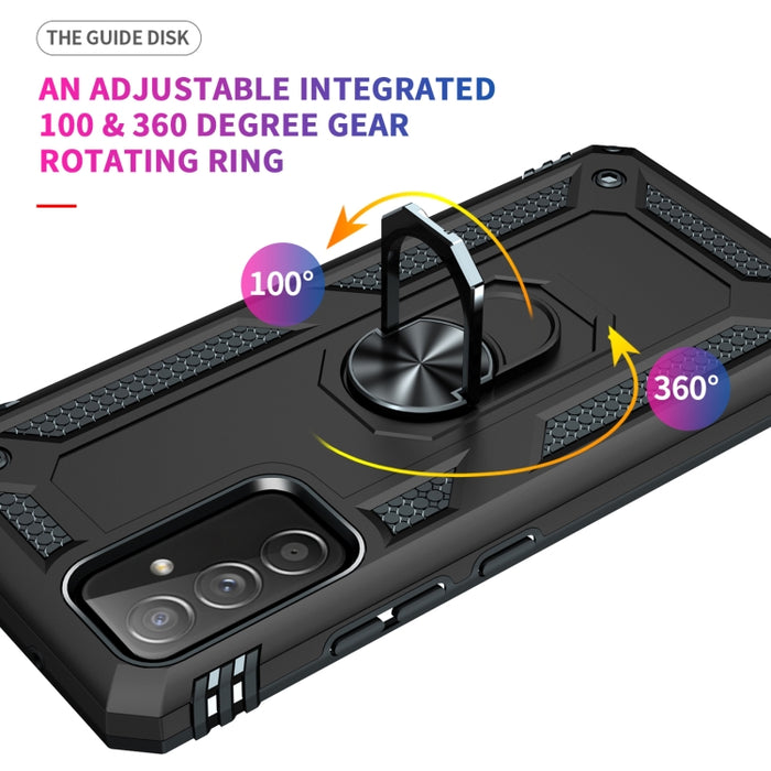 Funda protectora de TPU + PC a prueba de golpes con soporte giratorio de 360 grados, For Samsung Galaxy A82 5G, For Xiaomi Redmi Note 10 5G