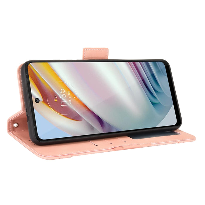 Estuche de cuero con tapa horizontal con patrón de piel de becerro con soporte y ranuras para tarjetas y marco de fotos, For Motorola Moto G40 Fusion / Moto G60, For OPPO Realme C11 2021 / C20 / C20A, For OPPO Reno5 A, For TCL 20 5G / 20S              ...