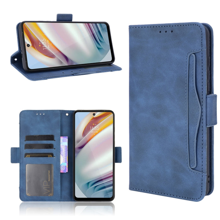 Estuche de cuero con tapa horizontal con patrón de piel de becerro con soporte y ranuras para tarjetas y marco de fotos, For Motorola Moto G40 Fusion / Moto G60, For OPPO Realme C11 2021 / C20 / C20A, For OPPO Reno5 A, For TCL 20 5G / 20S              ...