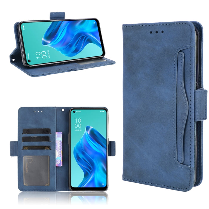 Estuche de cuero con tapa horizontal con patrón de piel de becerro con soporte y ranuras para tarjetas y marco de fotos, For Motorola Moto G40 Fusion / Moto G60, For OPPO Realme C11 2021 / C20 / C20A, For OPPO Reno5 A, For TCL 20 5G / 20S              ...