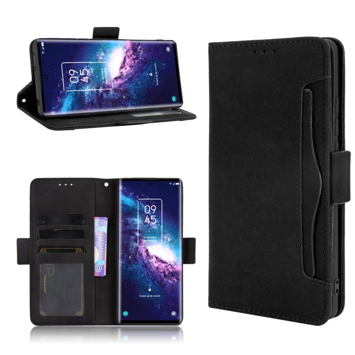 Estuche de cuero con tapa horizontal con patrón de piel de becerro con soporte y ranuras para tarjetas y marco de fotos, For Motorola Moto G40 Fusion / Moto G60, For OPPO Realme C11 2021 / C20 / C20A, For OPPO Reno5 A, For TCL 20 5G / 20S              ...