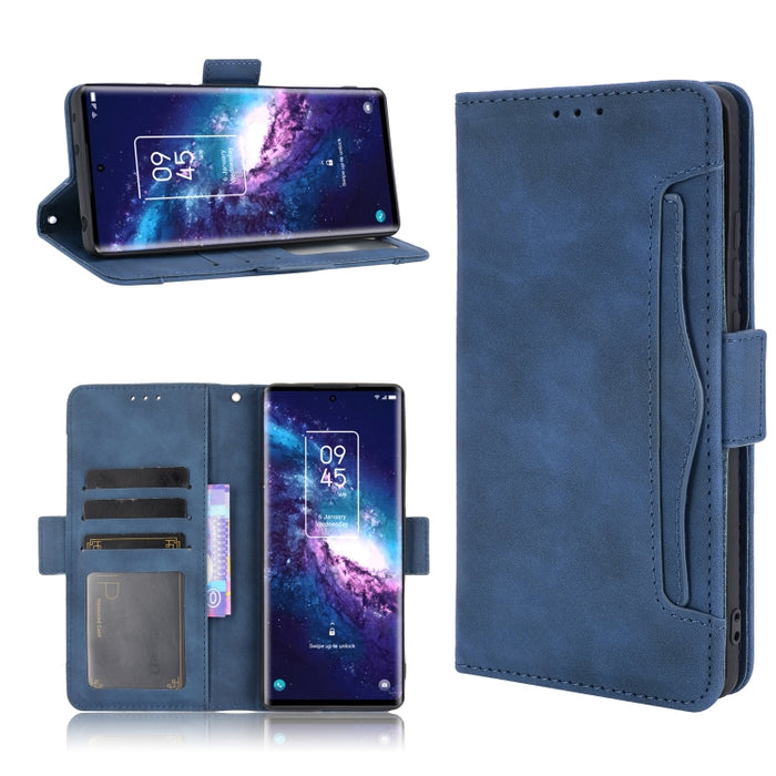 Estuche de cuero con tapa horizontal con patrón de piel de becerro con soporte y ranuras para tarjetas y marco de fotos, For Motorola Moto G40 Fusion / Moto G60, For OPPO Realme C11 2021 / C20 / C20A, For OPPO Reno5 A, For TCL 20 5G / 20S              ...