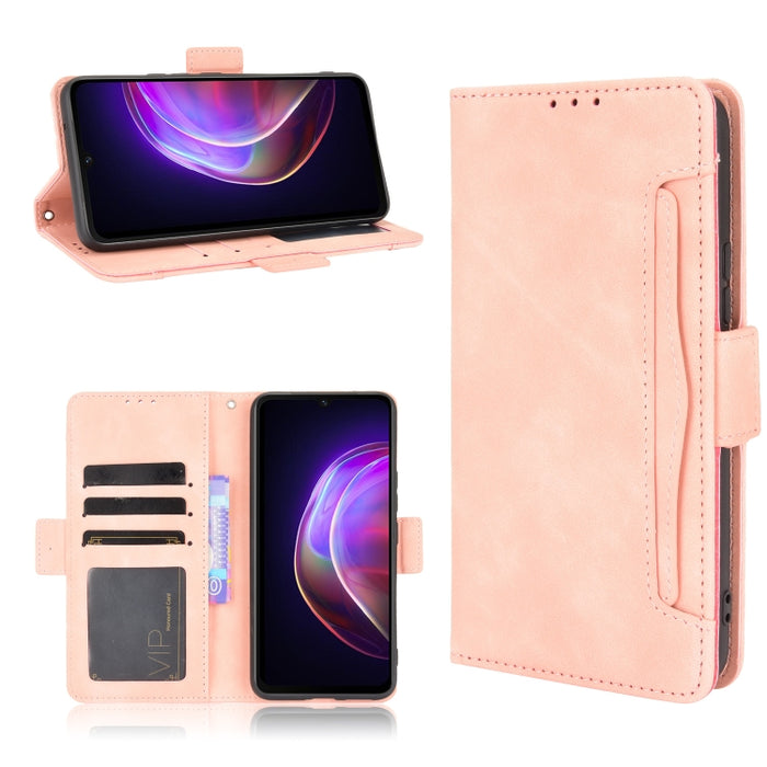 Estuche de cuero con tapa horizontal con patrón de piel de becerro con soporte y ranuras para tarjetas y marco de fotos, For Motorola Moto G40 Fusion / Moto G60, For OPPO Realme C11 2021 / C20 / C20A, For OPPO Reno5 A, For TCL 20 5G / 20S              ...