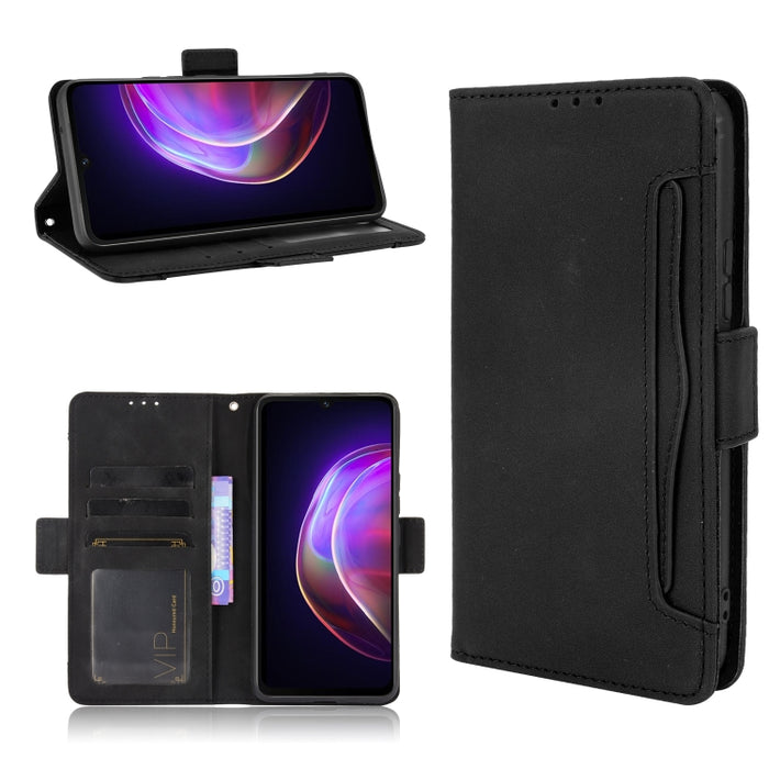 Estuche de cuero con tapa horizontal con patrón de piel de becerro con soporte y ranuras para tarjetas y marco de fotos, For Motorola Moto G40 Fusion / Moto G60, For OPPO Realme C11 2021 / C20 / C20A, For OPPO Reno5 A, For TCL 20 5G / 20S              ...