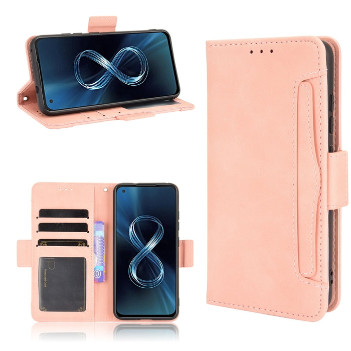Estuche de cuero con tapa horizontal con patrón de piel de becerro con soporte y ranuras para tarjetas y marco de fotos, For Motorola Moto G40 Fusion / Moto G60, For OPPO Realme C11 2021 / C20 / C20A, For OPPO Reno5 A, For TCL 20 5G / 20S              ...