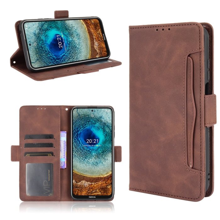 Estuche de cuero con tapa horizontal con patrón de piel de becerro con soporte y ranuras para tarjetas y marco de fotos, For Motorola Moto G40 Fusion / Moto G60, For OPPO Realme C11 2021 / C20 / C20A, For OPPO Reno5 A, For TCL 20 5G / 20S              ...