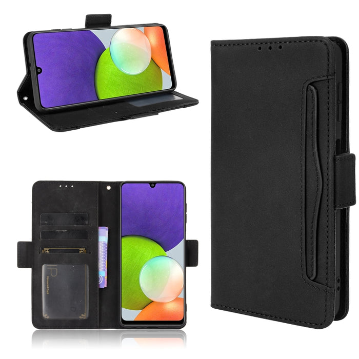 Estuche de cuero con tapa horizontal con patrón de piel de becerro con soporte y ranuras para tarjetas y marco de fotos, For Motorola Moto G40 Fusion / Moto G60, For OPPO Realme C11 2021 / C20 / C20A, For OPPO Reno5 A, For TCL 20 5G / 20S              ...