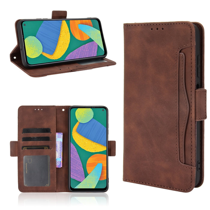 Estuche de cuero con tapa horizontal con patrón de piel de becerro con soporte y ranuras para tarjetas y marco de fotos, For Motorola Moto G40 Fusion / Moto G60, For OPPO Realme C11 2021 / C20 / C20A, For OPPO Reno5 A, For TCL 20 5G / 20S              ...