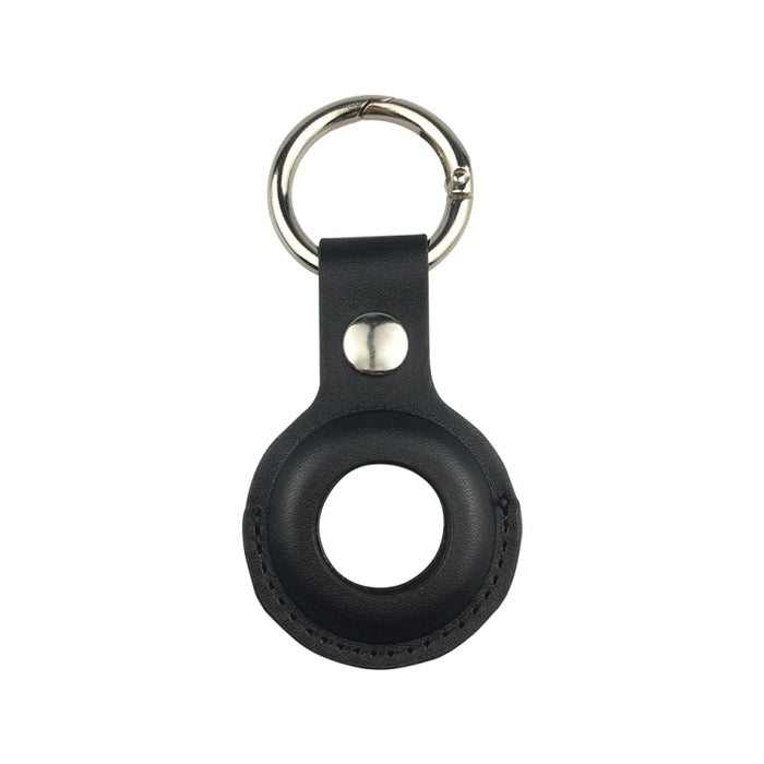 Funda protectora de cuero antiarañazos a prueba de golpes Llavero con lazo para colgar para AirTag