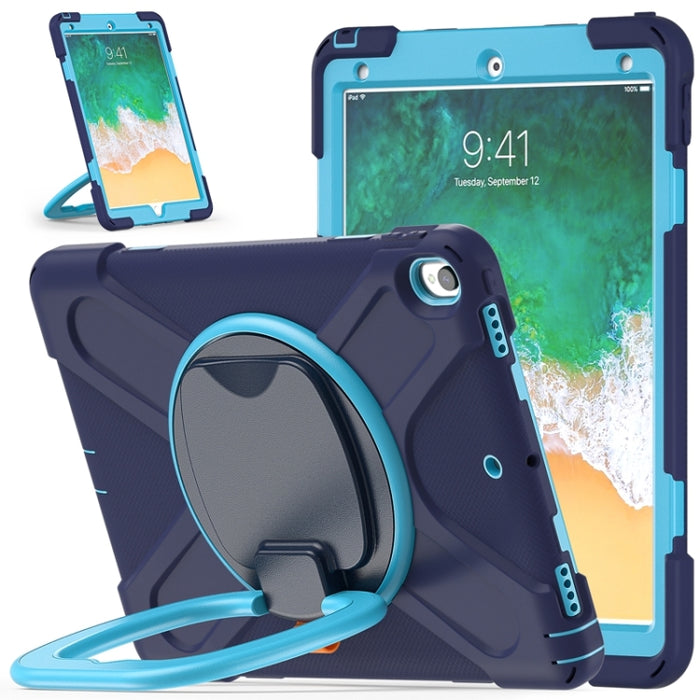 Funda protectora de silicona + PC con soporte y correa para el hombro, For iPad Pro 10.5 2017 / Air 10.5 2019