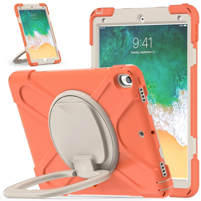 Funda protectora de silicona + PC con soporte y correa para el hombro, For iPad Pro 10.5 2017 / Air 10.5 2019