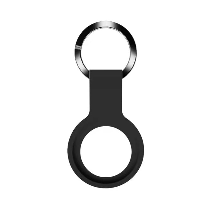 Funda protectora de silicona líquida Mutural con llavero para AirTag