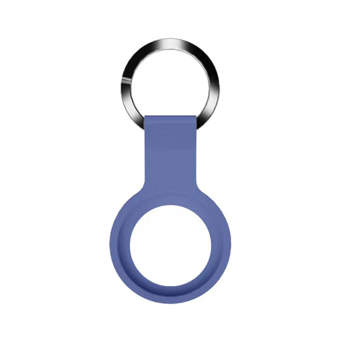 Funda protectora de silicona líquida Mutural con llavero para AirTag