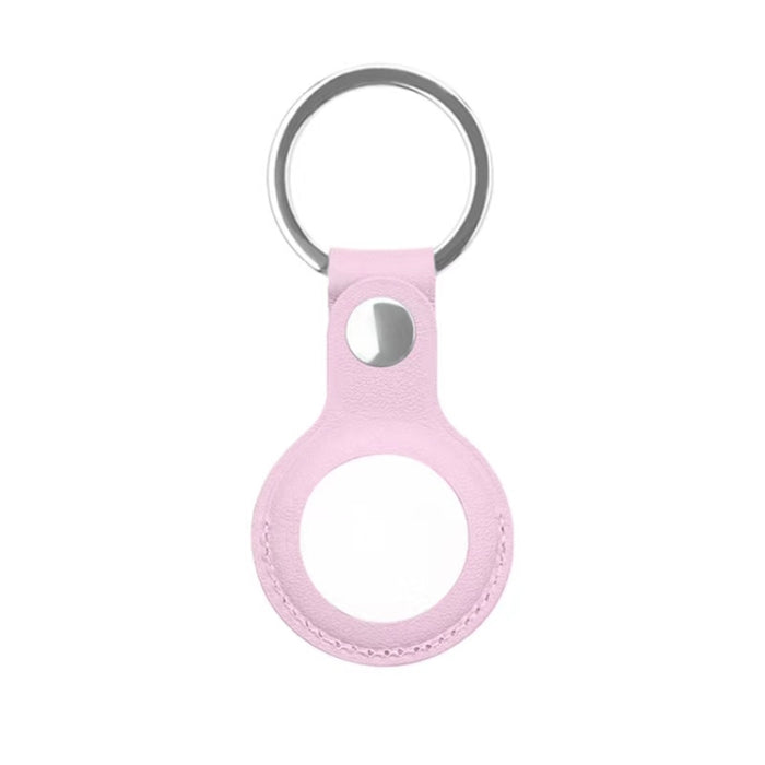 Estuche protector de cuero PU Mutural con llavero para AirTag