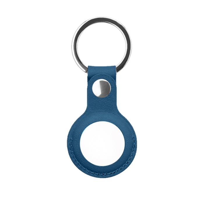 Estuche protector de cuero PU Mutural con llavero para AirTag